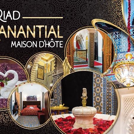 Riad El Manantial,Dar Hajjaj,Patrimonio Del Sxix Tétouan Exterior photo