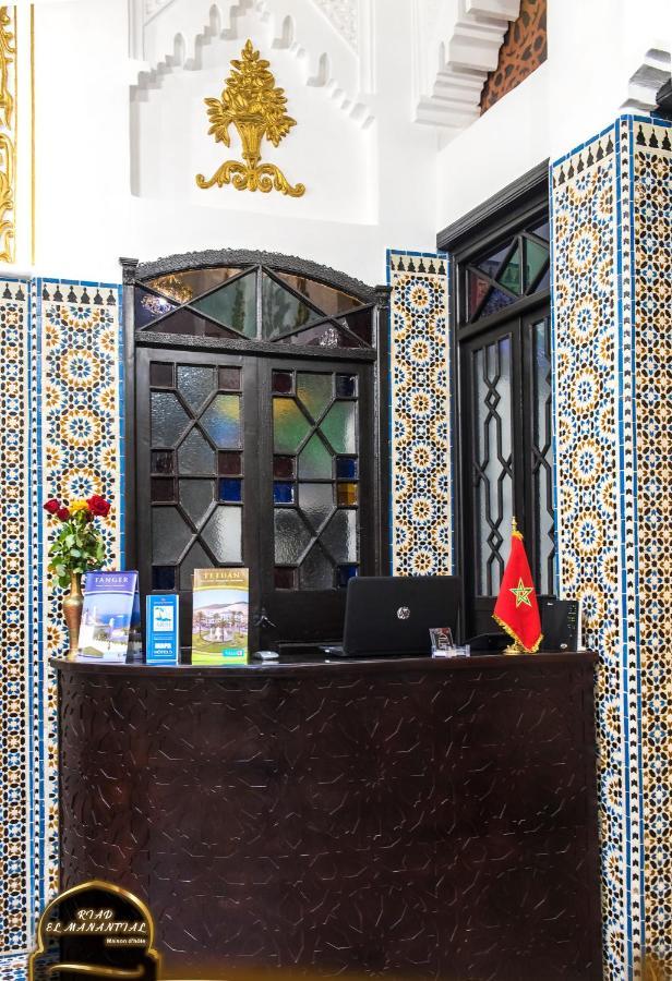 Riad El Manantial,Dar Hajjaj,Patrimonio Del Sxix Tétouan Exterior photo